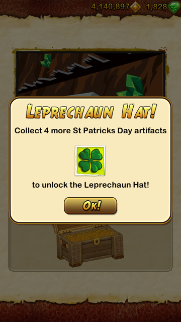 Temple Run 2 is already celebrating St. Paddy's with artifacts and a hat -  PhoneArena